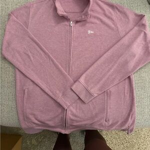 Peter Millar Rose zip up Women's Size XL
